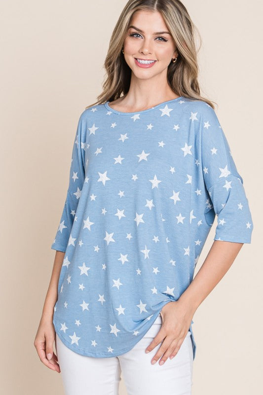 BOMBOM Starlight Printed Tunic