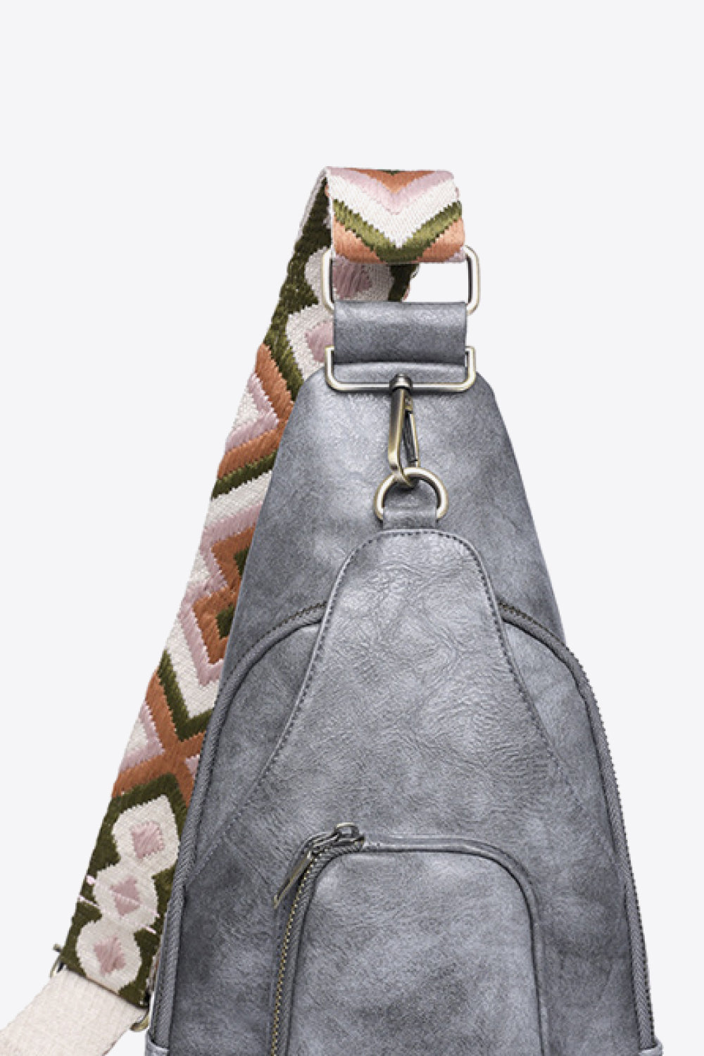 Take A Trip PU Leather Sling Bag