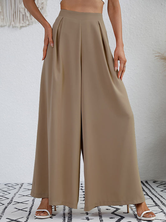 High Waist Wide Leg Pants