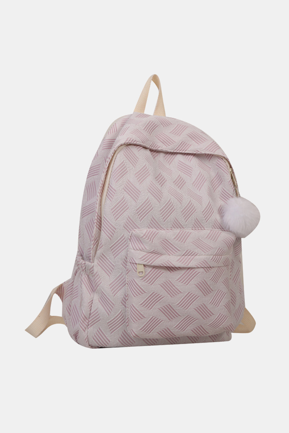 Printed Polyester Large Backpack