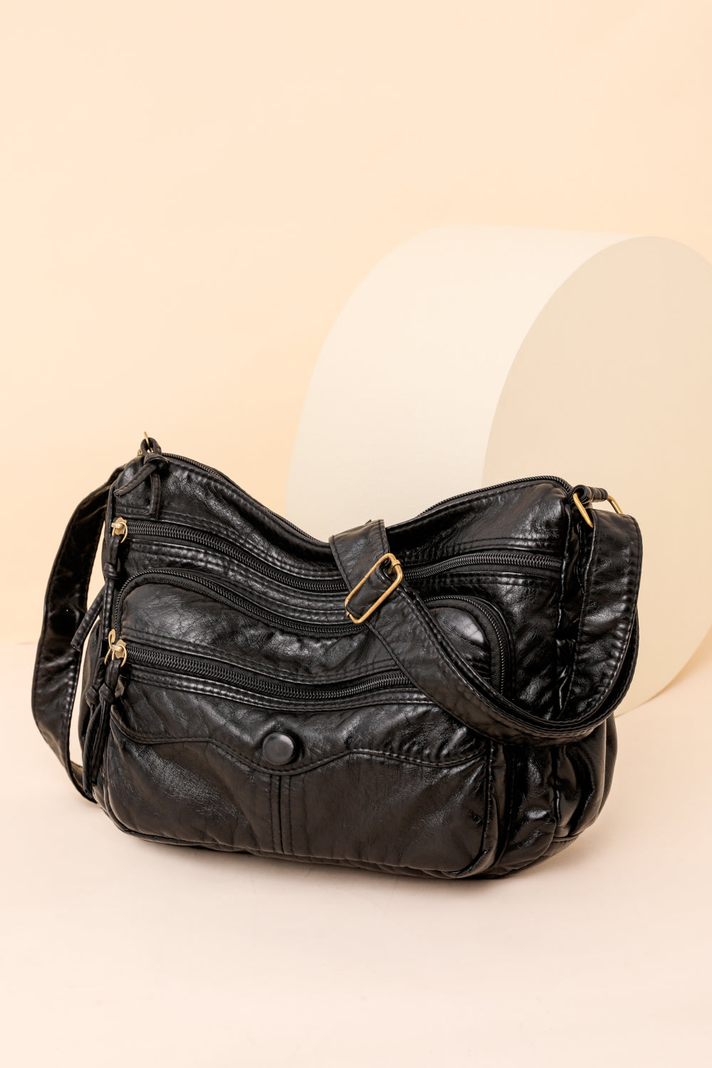 PU Leather Crossbody Bag