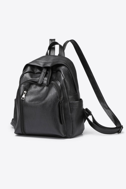 PU Leather Backpack